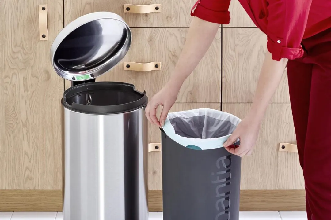 Brabantia NewIcon Prullenbak 30L - Matt Steel