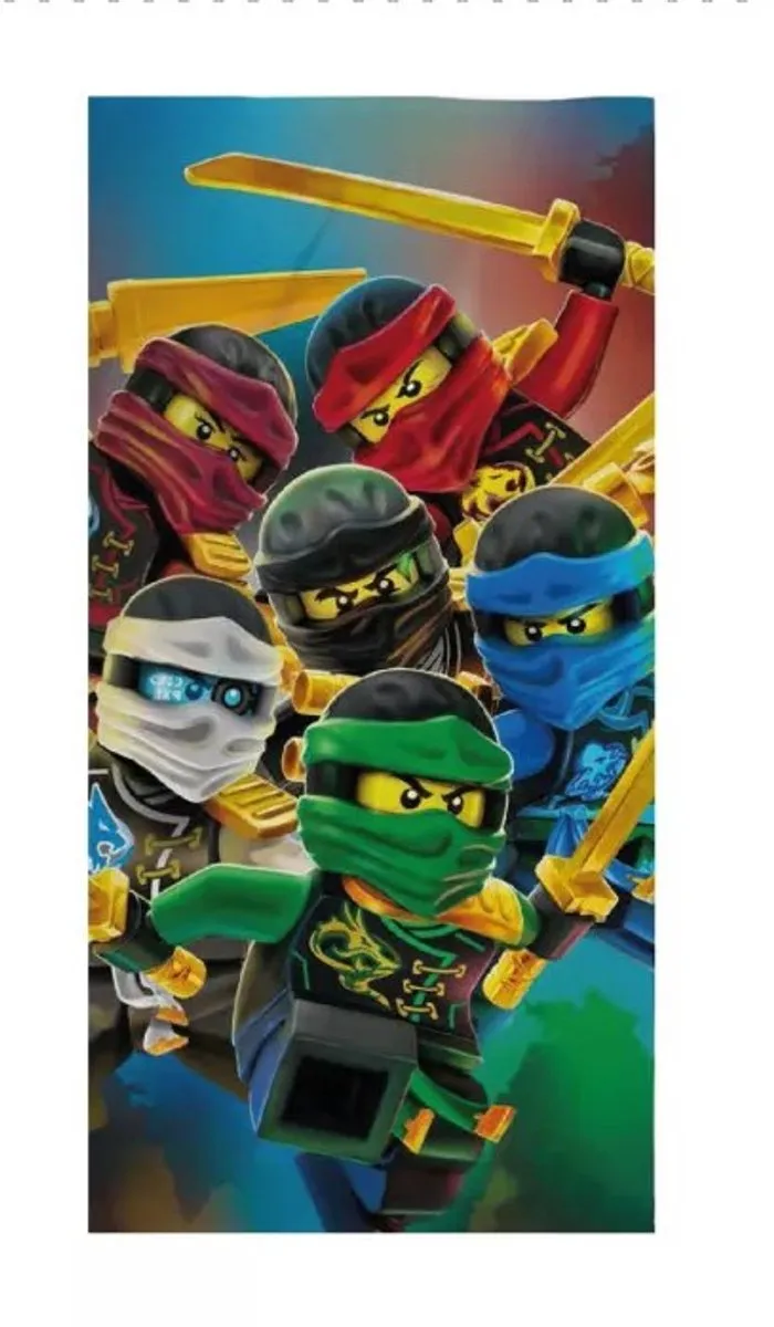 LEGO Ninjago Strandlaken 70x140cm - Multicolor