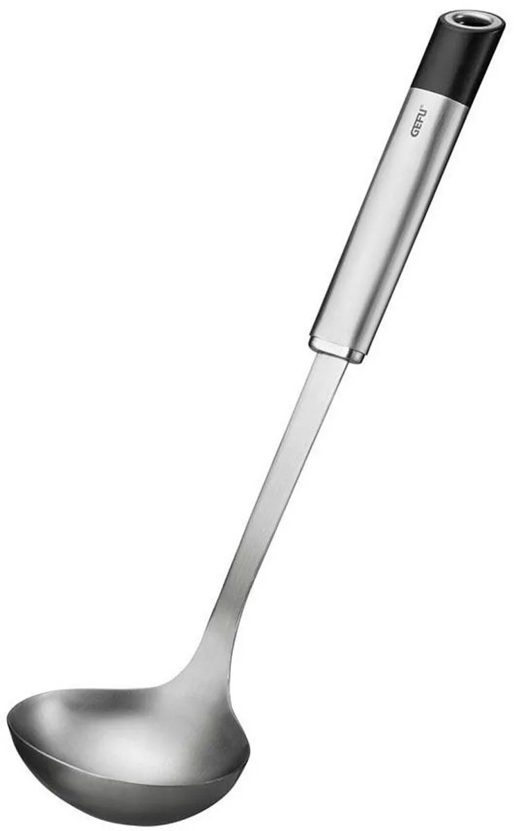 GEFU Primeline Soeplepel 34cm - 100ml - Zilver