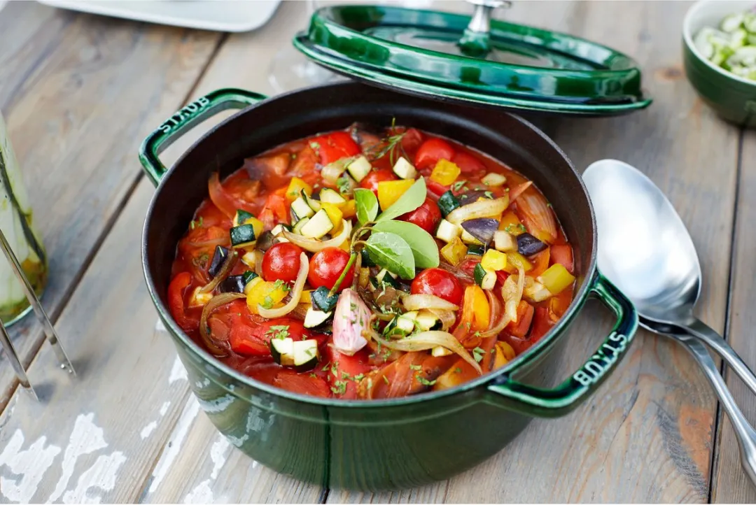 Staub Braadpan/Cocotte Basilicum - 5.2L - Ø26cm - Groen