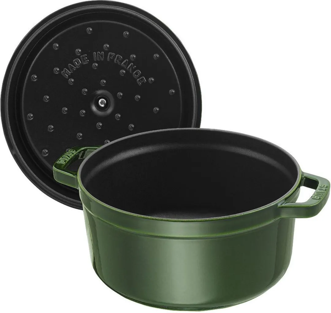 Staub Braadpan/Cocotte Basilicum - 5.2L - Ø26cm - Groen