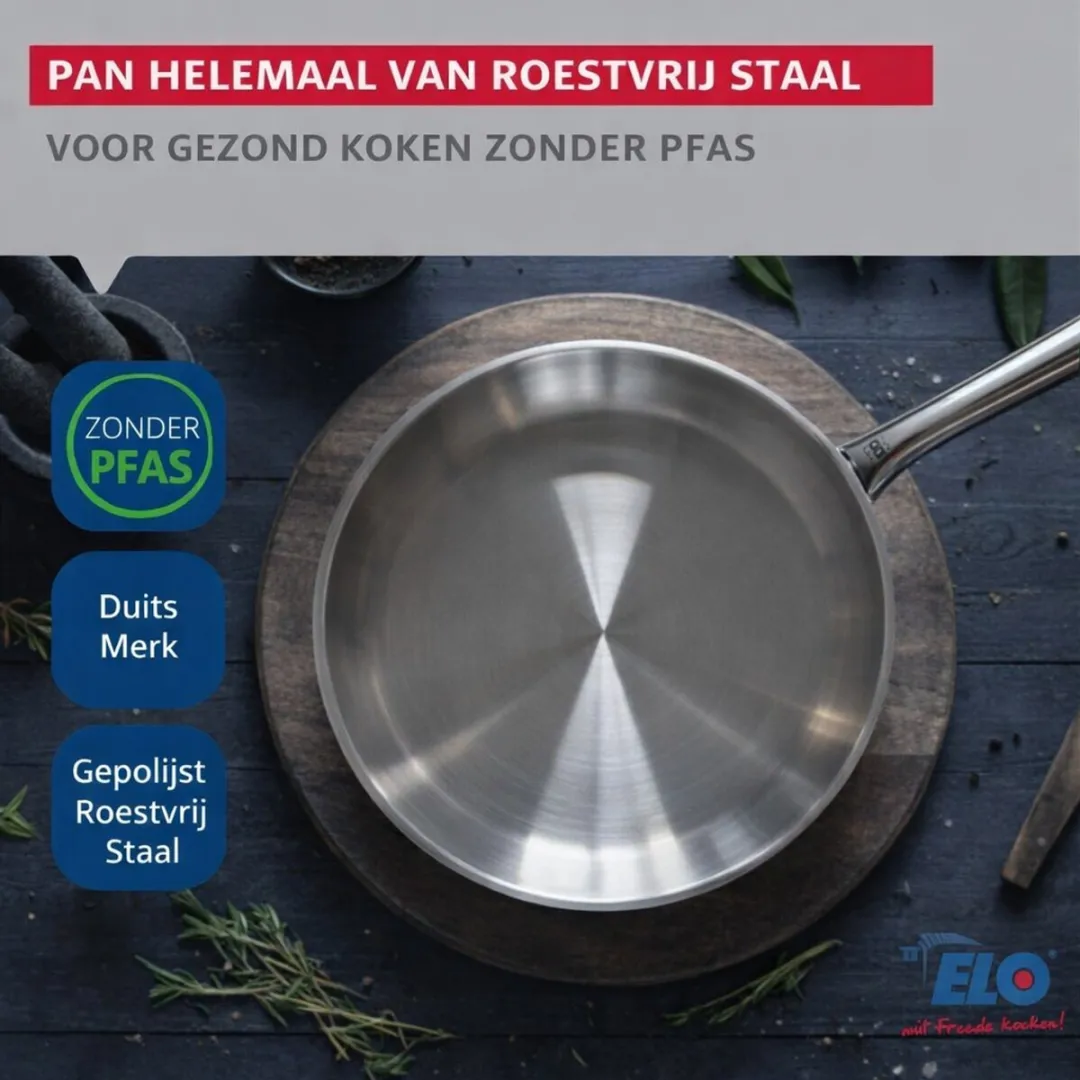 Fackelmann Elo Profi Brillant Keukengerei Set 5-delig - 24/28cm & 12/14/24cm