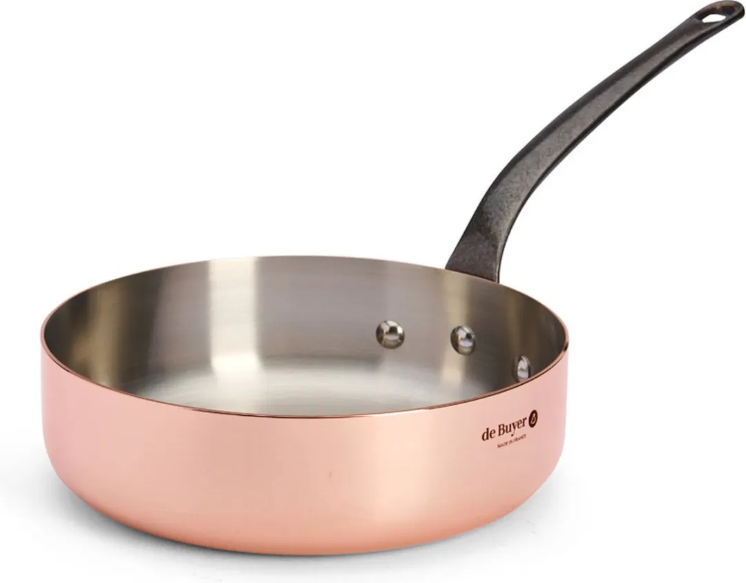 DeBuyer Inocuivre Steelpan 24cm - Inductie - afbeelding 6 van 6