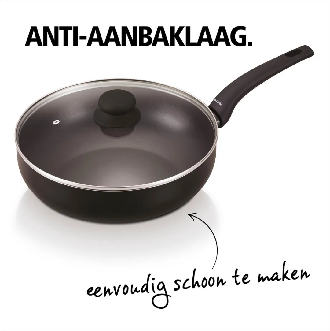 Brabantia Heat Hapjespan 28cm - Zwart