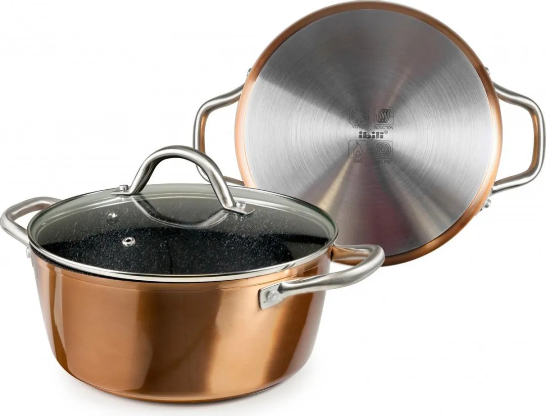 Ibili Natura Copper Kookpot Ø28cm