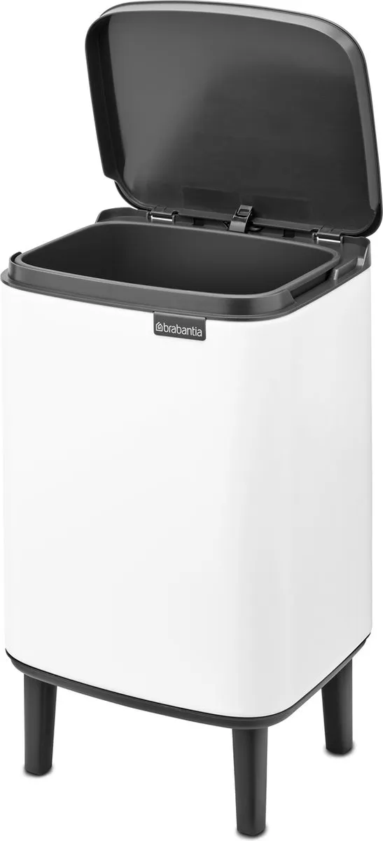 Brabantia Bo Hi Prullenbak 7L - White