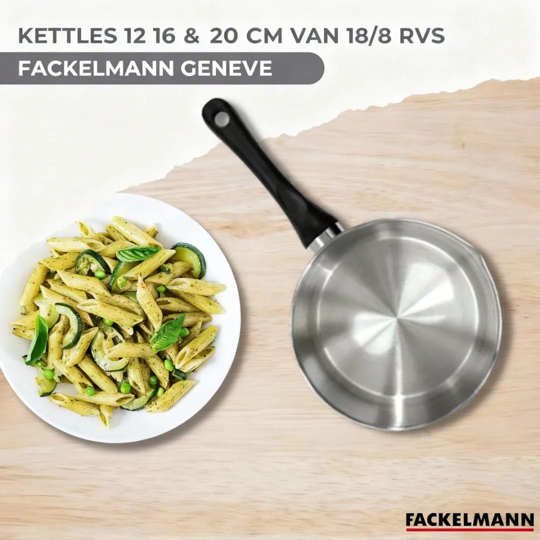 Fackelmann 9446050B88 Steelpannen Set