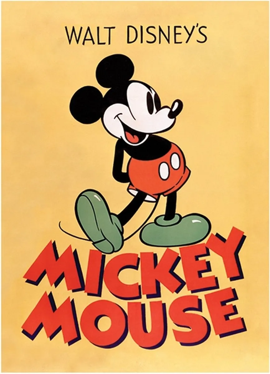 Disney Mickey Mouse Pyramid Poster 80x60cm