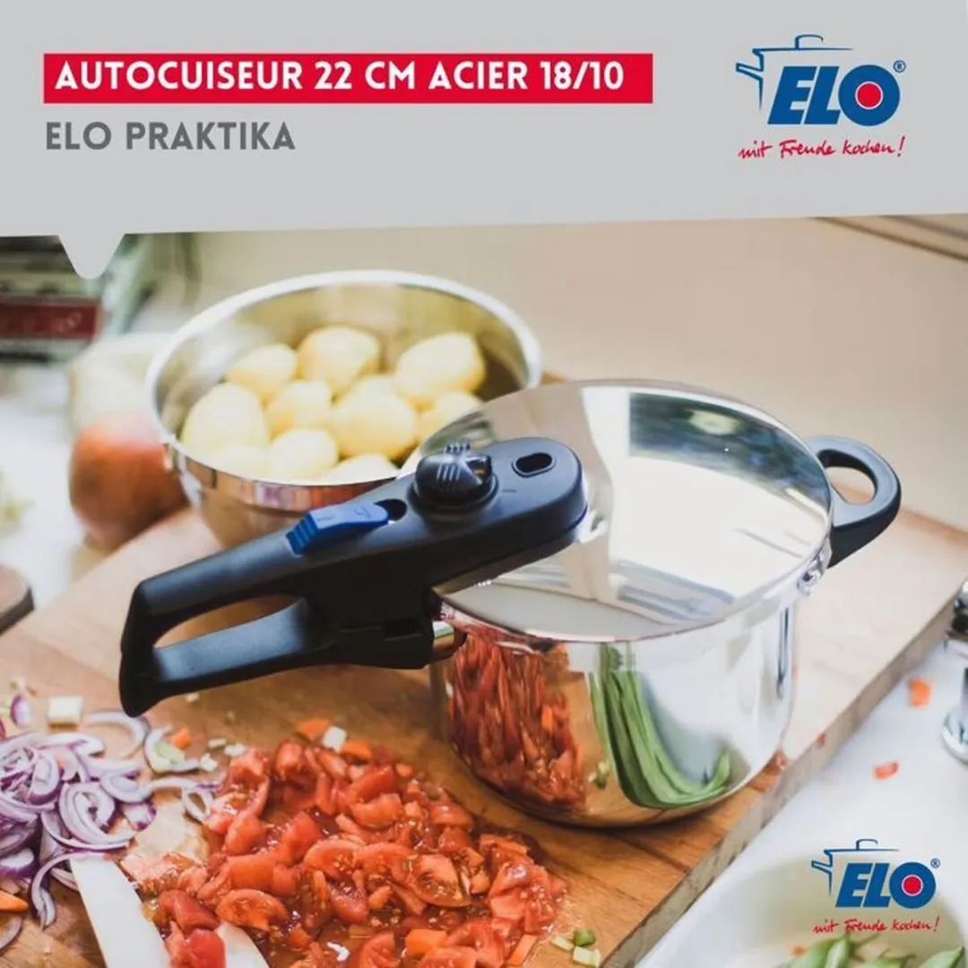 Fackelmann Snelkookpan 94222 - Zilver/Zwart