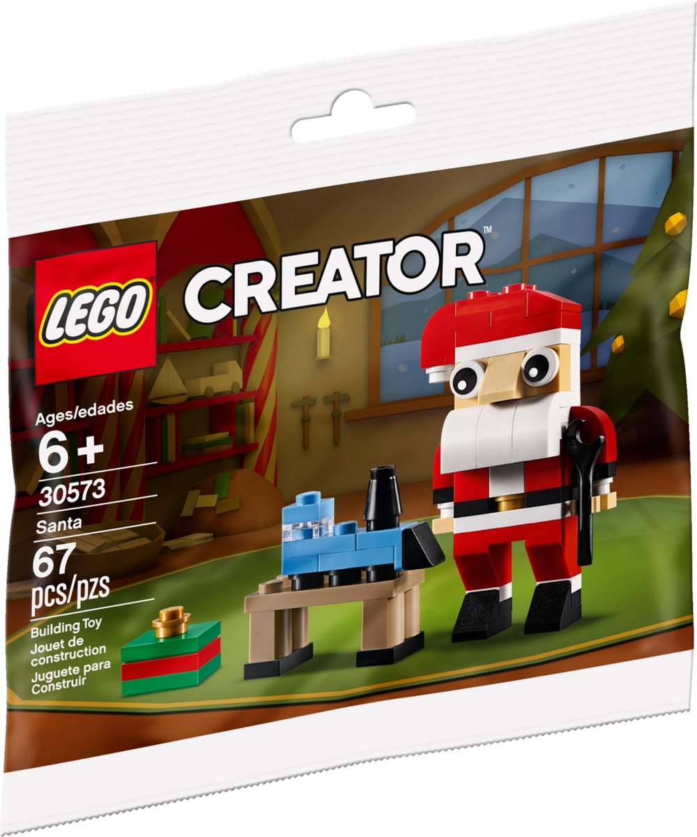 LEGO Creator 30573 - Kerstman in speelgoed werkplaats