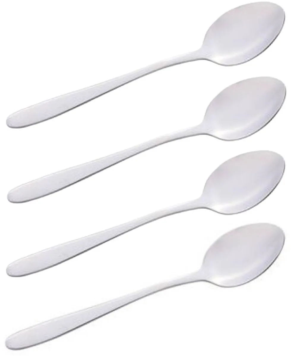 Alpina Theelepeltjes/Koffielepeltjes 14cm RVS