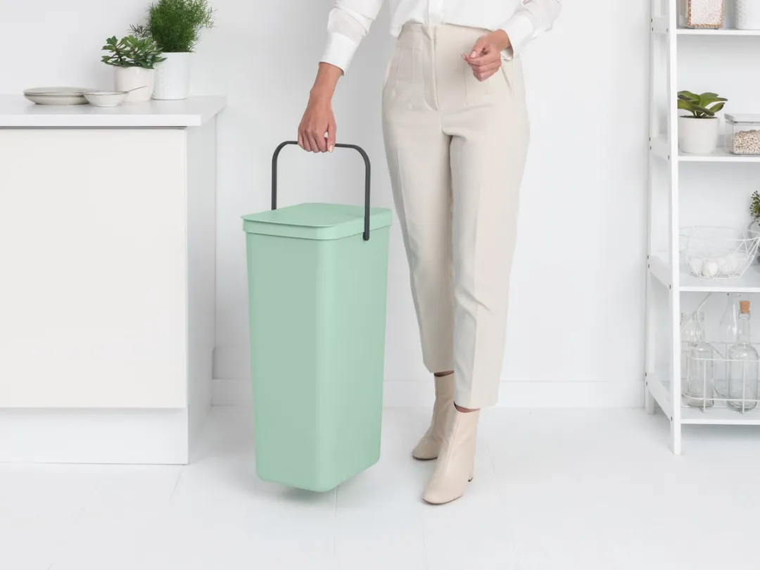 Brabantia Sort & Go Prullenbak 40L - Jade Green