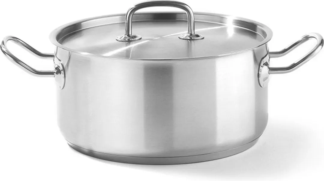 Hendi Kookpan 2,9L Inductiegeschikt Ø200mm - Zilver
