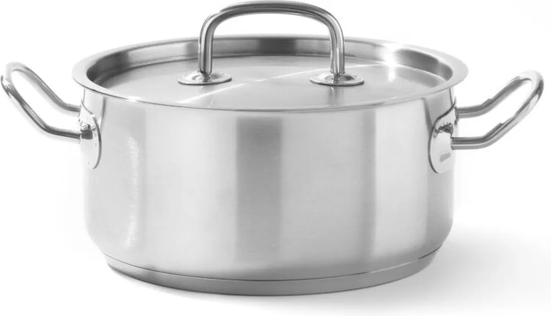 Hendi Kookpan 2,9L Inductiegeschikt Ø200mm - Zilver - afbeelding 6 van 6