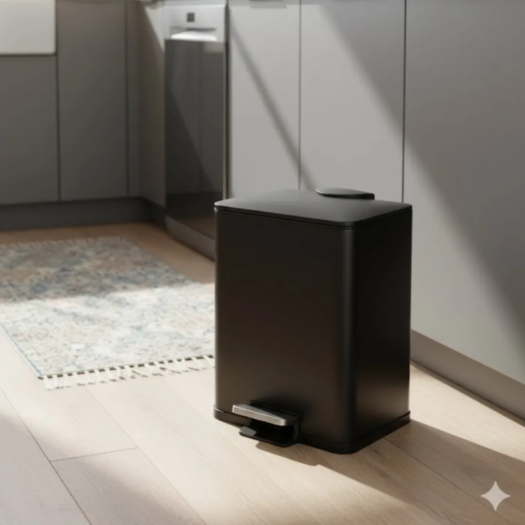 Excellent Houseware Pedaalemmer 20L - Zwart