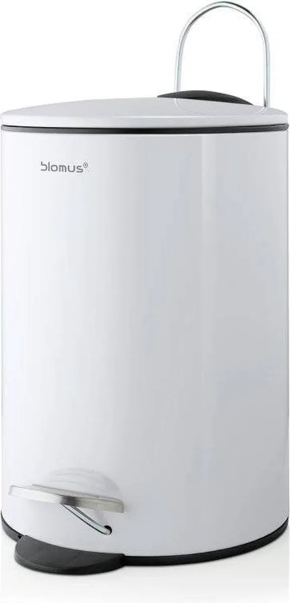 Blomus TUBO Pedaalemmer 3L - Wit