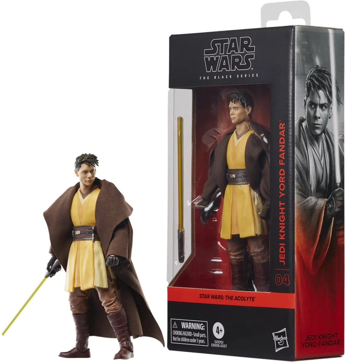Hasbro Star Wars The Acolyte Black Series Yord Fandar Action Figure 15cm - Multi