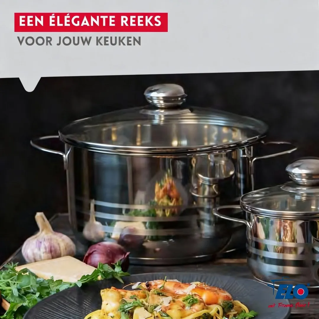 Fackelmann Elo 221226 Braadpan Inductie 12cm - Roestvrij staal - afbeelding 6 van 6
