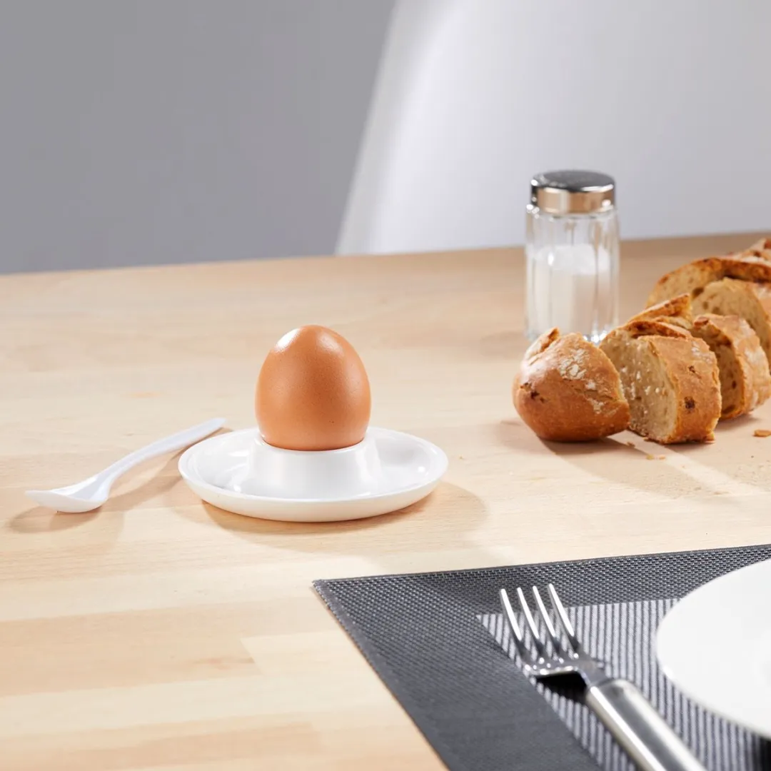 Westmark Punto Eierdopjes 6 Stuks - Ø10cm - Wit