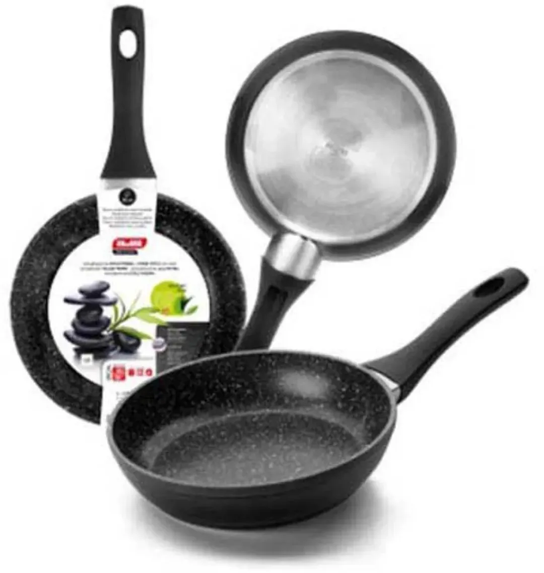Ibili Natura Koekenpan 16cm - Zwart
