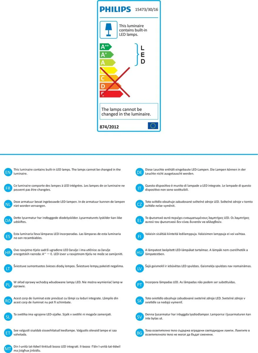 Philips myGarden Sokkellamp