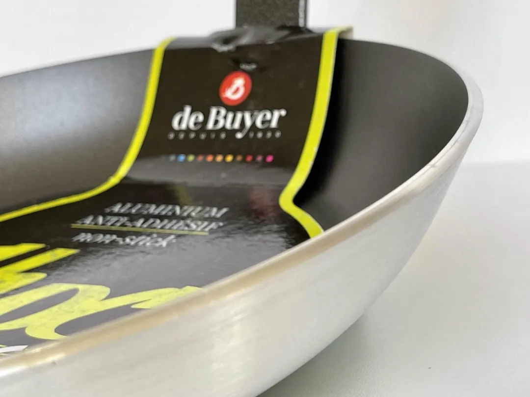 DeBuyer Choc Access Koekenpan 32cm - Anti-aanbak - Zwart/Grijs