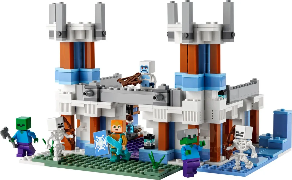 LEGO Minecraft IJskasteel 21186 - Meerkleurig
