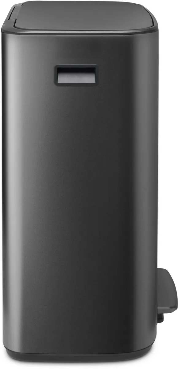 Brabantia Bo Prullenbak 2x30L Confident Grey - 2 Vakken