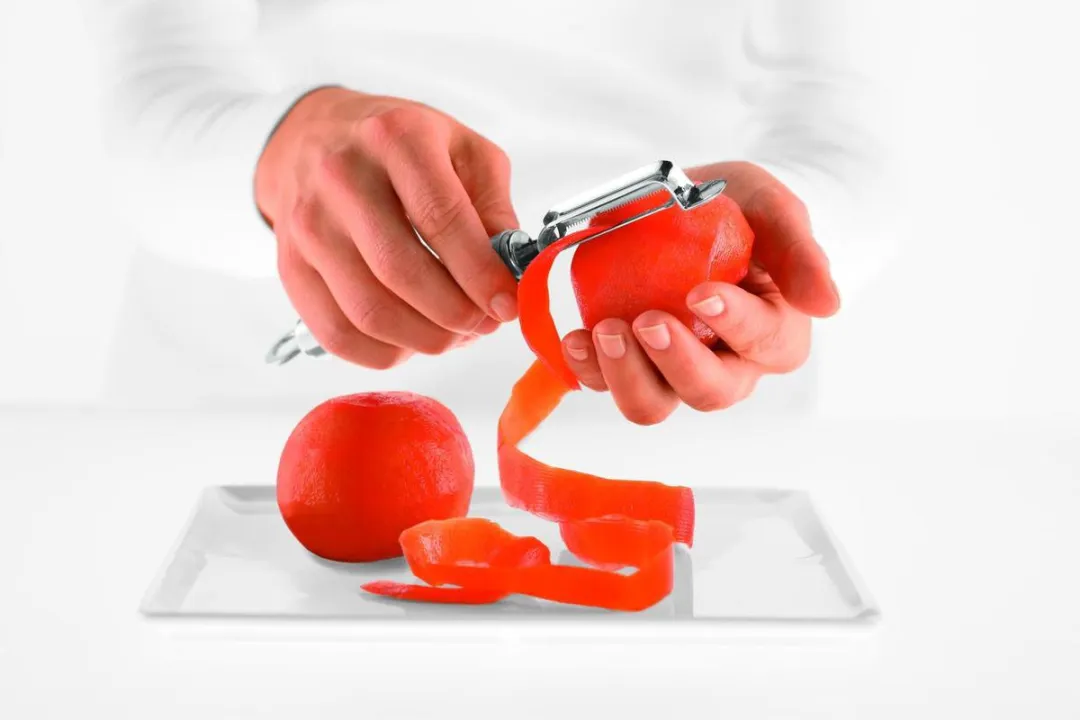 Rösle Tomaten en kiwi peeler - Ergonomisch - RVS - Zilver