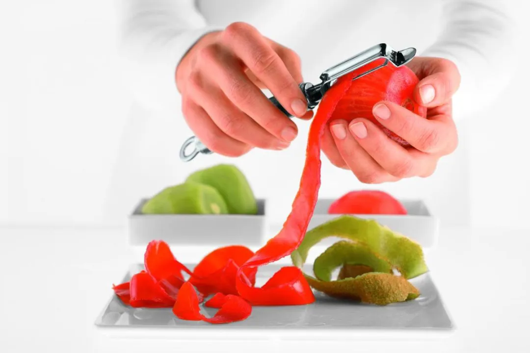 Rösle Tomaten en kiwi peeler - Ergonomisch - RVS - Zilver