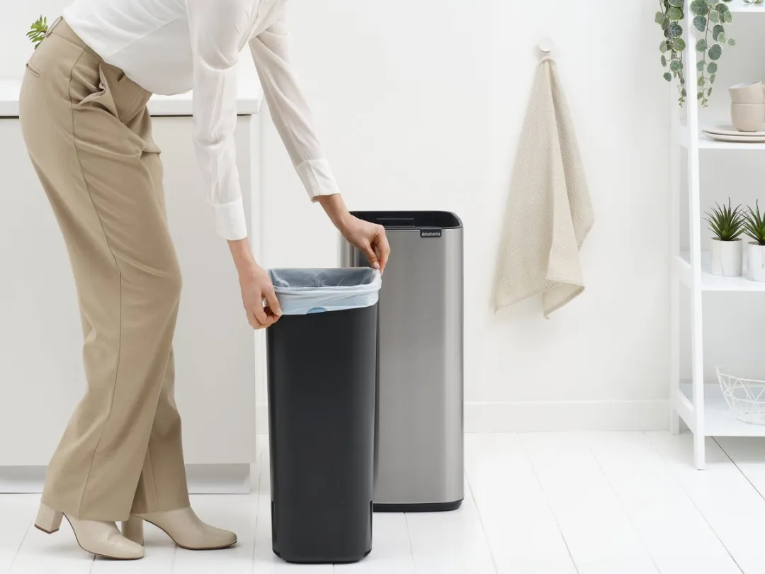 Brabantia Bo Touch Bin Prullenbak 30L - Matt Steel