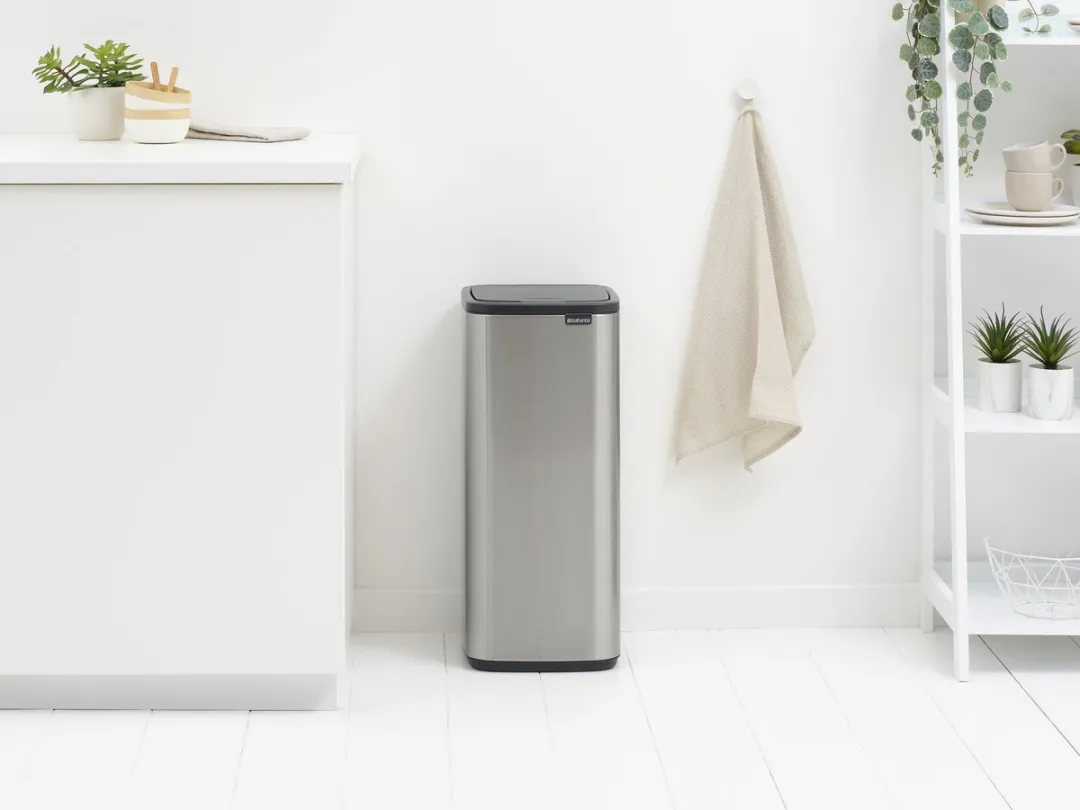 Brabantia Bo Touch Bin Prullenbak 30L - Matt Steel