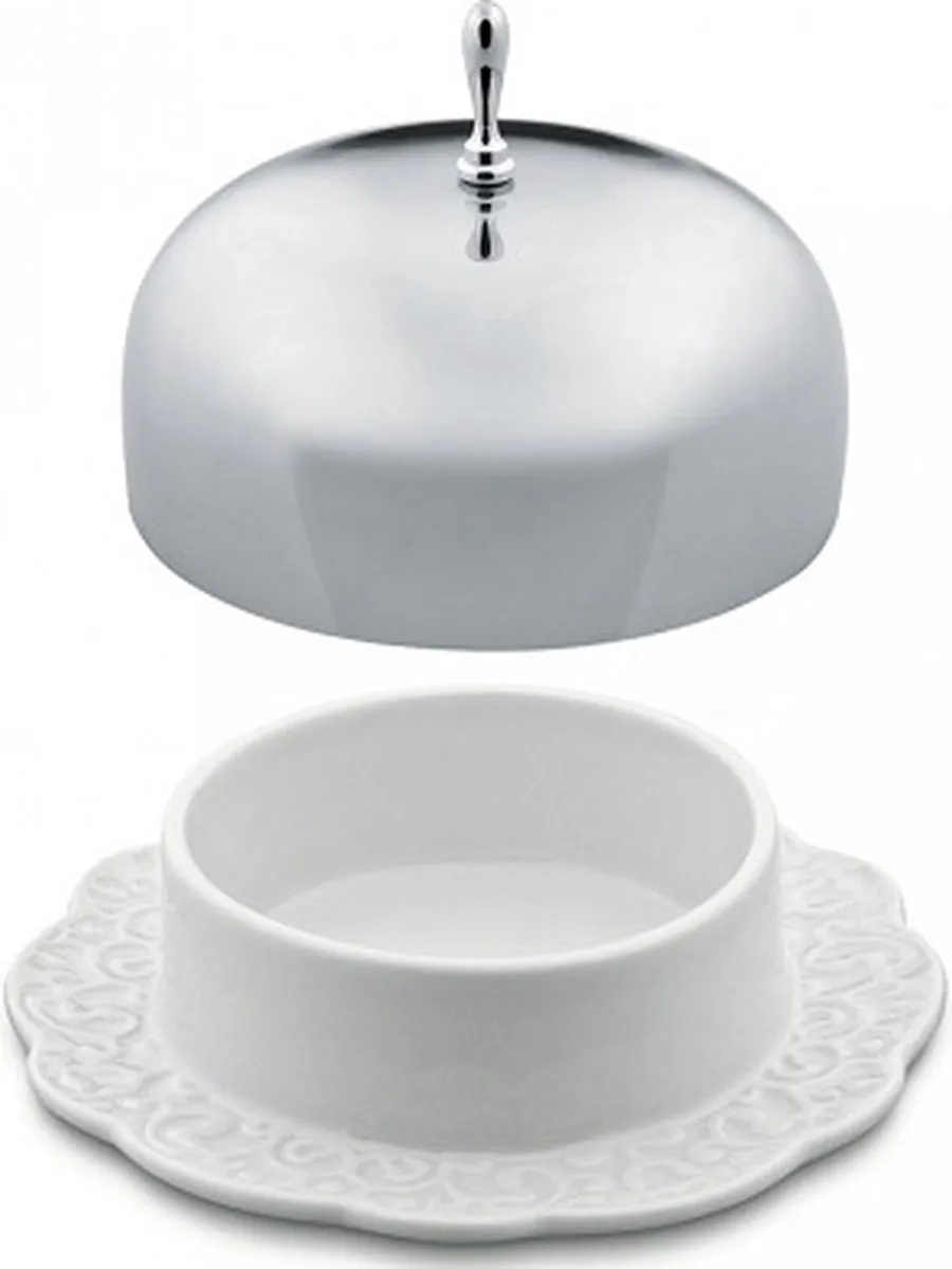 Alessi Dressed Botervloot met deksel