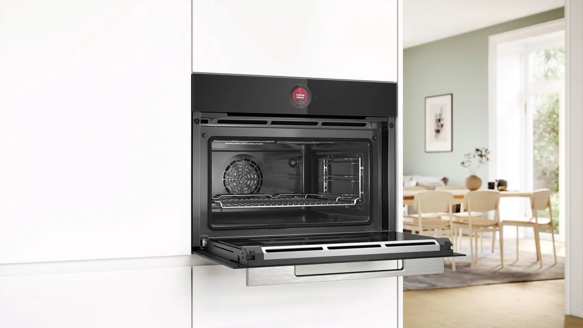 Bosch Serie 8 CBG7741B1 Compacte Oven - 12 Instellingen - Zwart/Roestvrijstaal