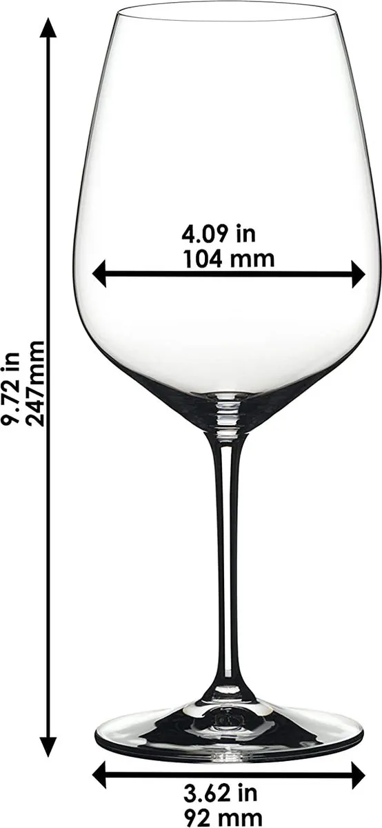 Riedel Wijnglazen Set - 4 Stuks - afbeelding 4 van 6
