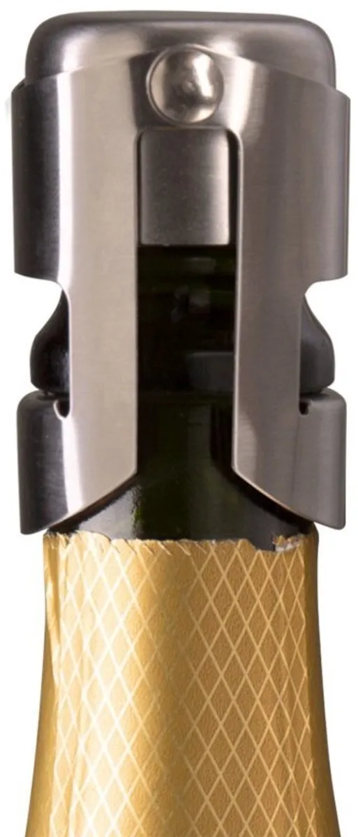 VacuVin Champagne Stopper 18813606 - Zilver