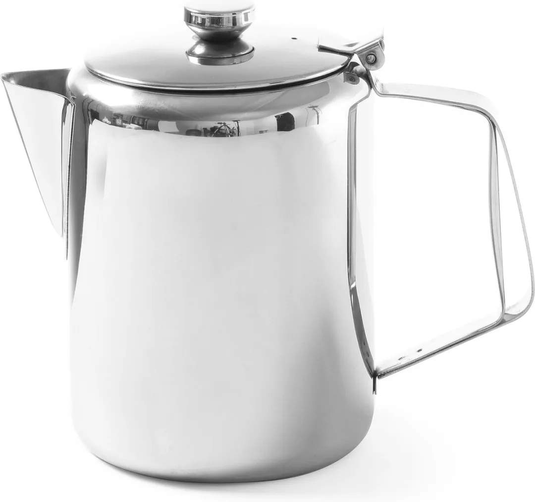 HENDI Koffie-/theekan 1,4L - RVS - Vaatwasbestendig