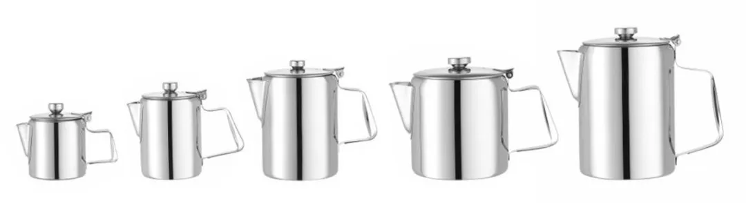 HENDI Koffie-/theekan 1,4L - RVS - Vaatwasbestendig