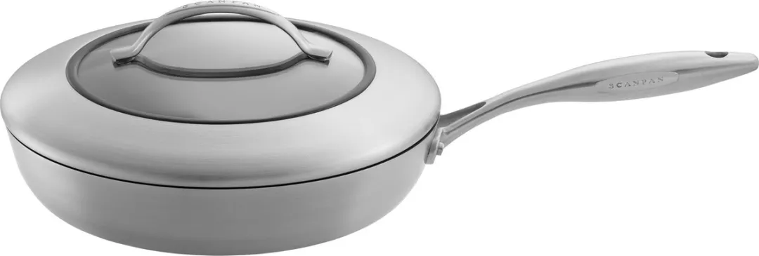 Scanpan CTX Hapjespan 28cm - Geborsteld RVS