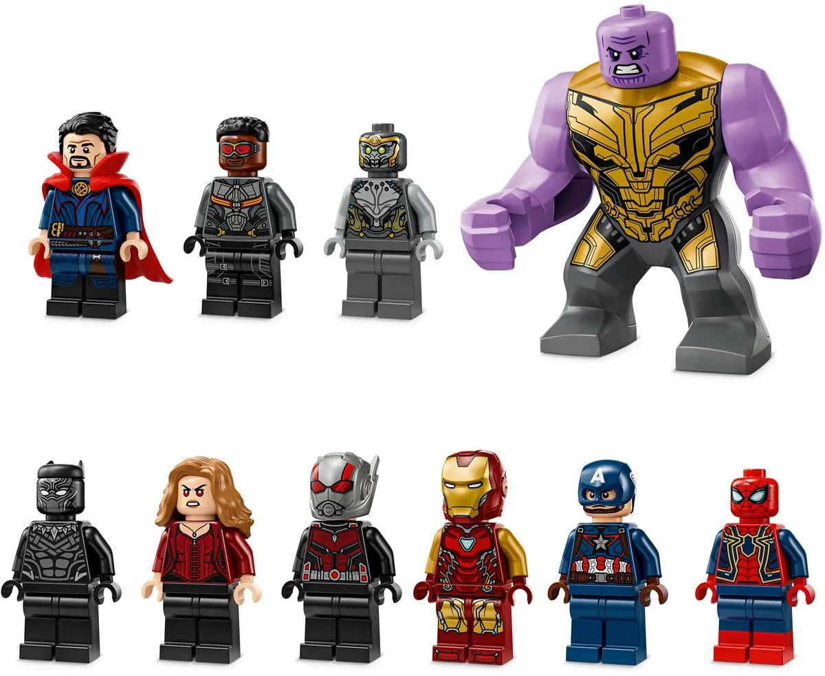 LEGO Marvel Avengers Endgame 76323 Bouwset - 9 Minifiguren - 621 Stukken - Multicolor