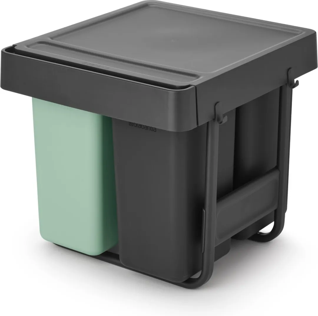 Brabantia Sort & Go Inbouw Prullenbak 40L