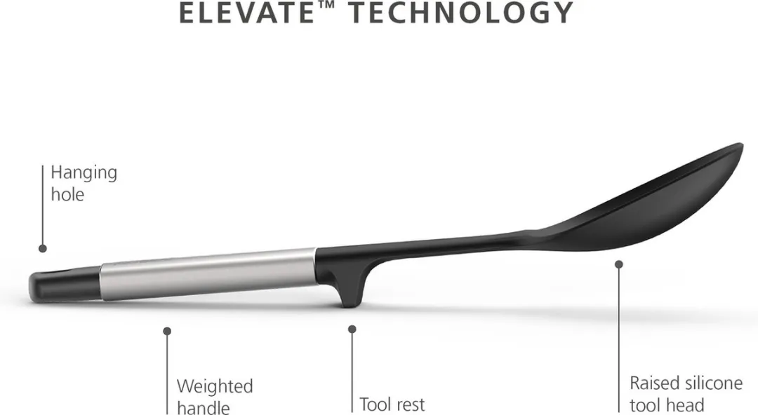 Joseph Joseph Elevate Opscheplepel Siliconen - Multicolor