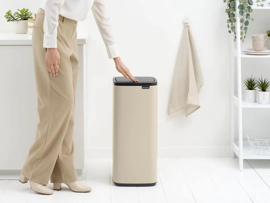 Brabantia Bo Touch Bin Prullenbak 30L - Soft Beige