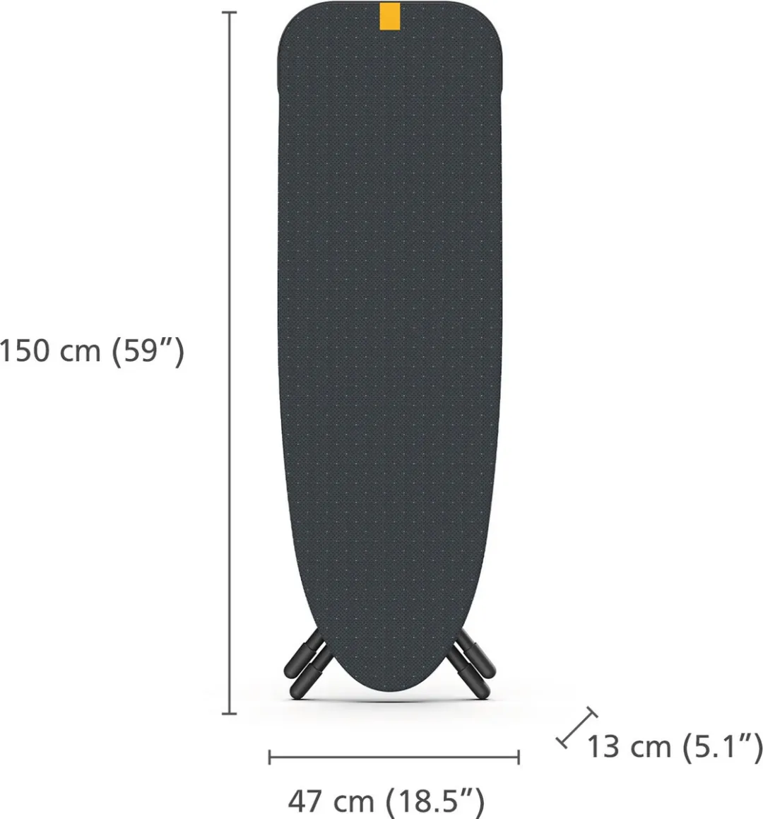 Joseph Joseph - Glide Max Plus - Strijkplank - met Dripshield - Zwart - Inklapbaar