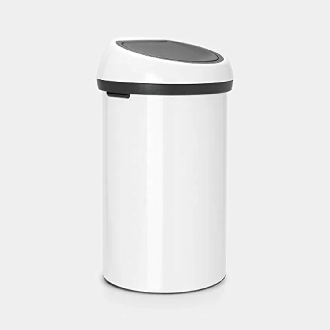 Brabantia Touch Bin Prullenbak 60L - White - afbeelding 6 van 6