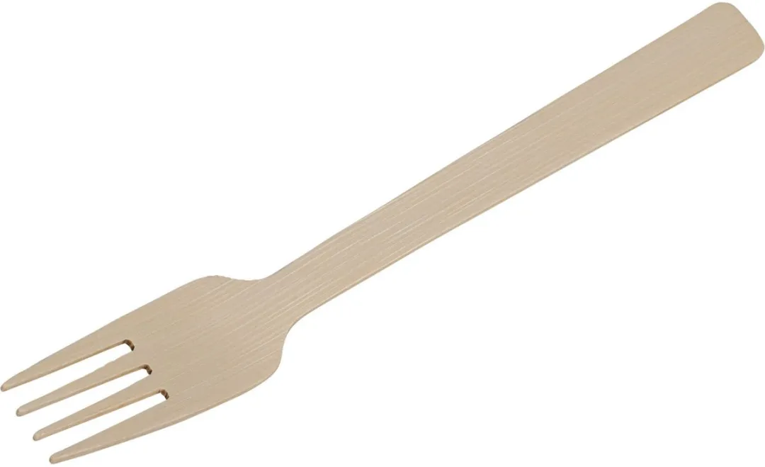 Excellent Houseware Bamboe Wegwerpset 216-delig - 17cm - Beige