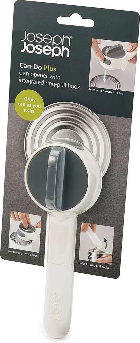Joseph Joseph Can Do Plus Blikopener - Wit