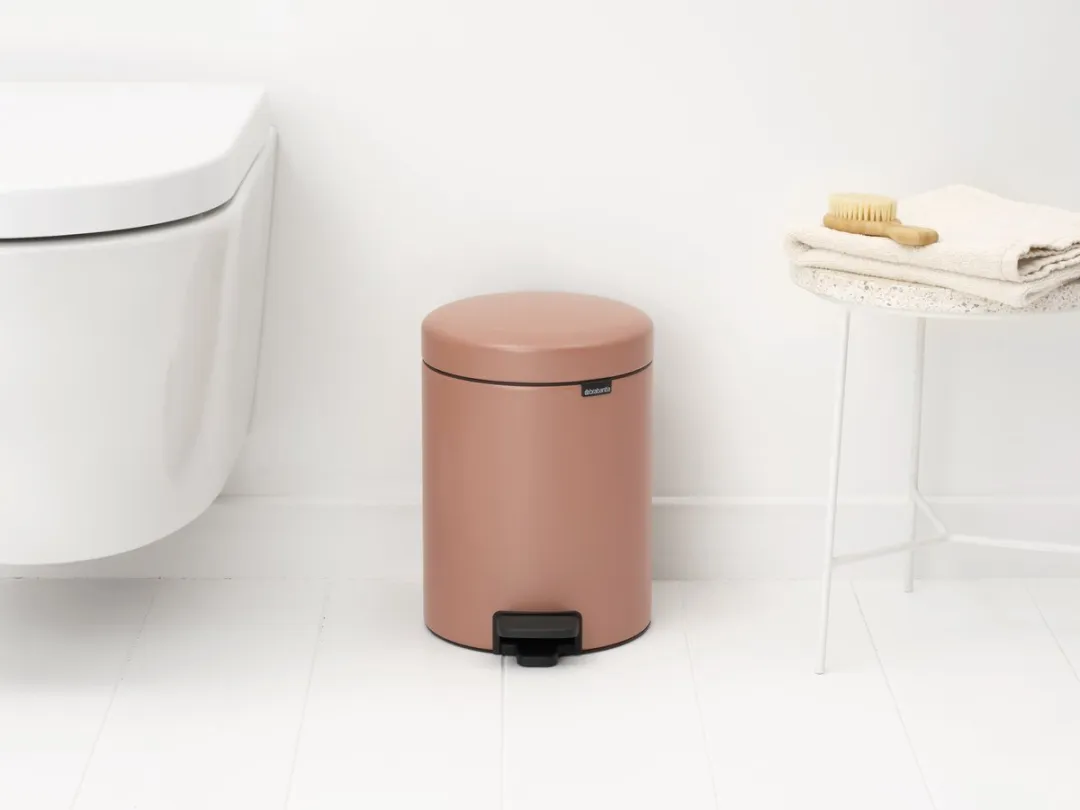 Brabantia NewIcon Prullenbak 5L - Warm Copper