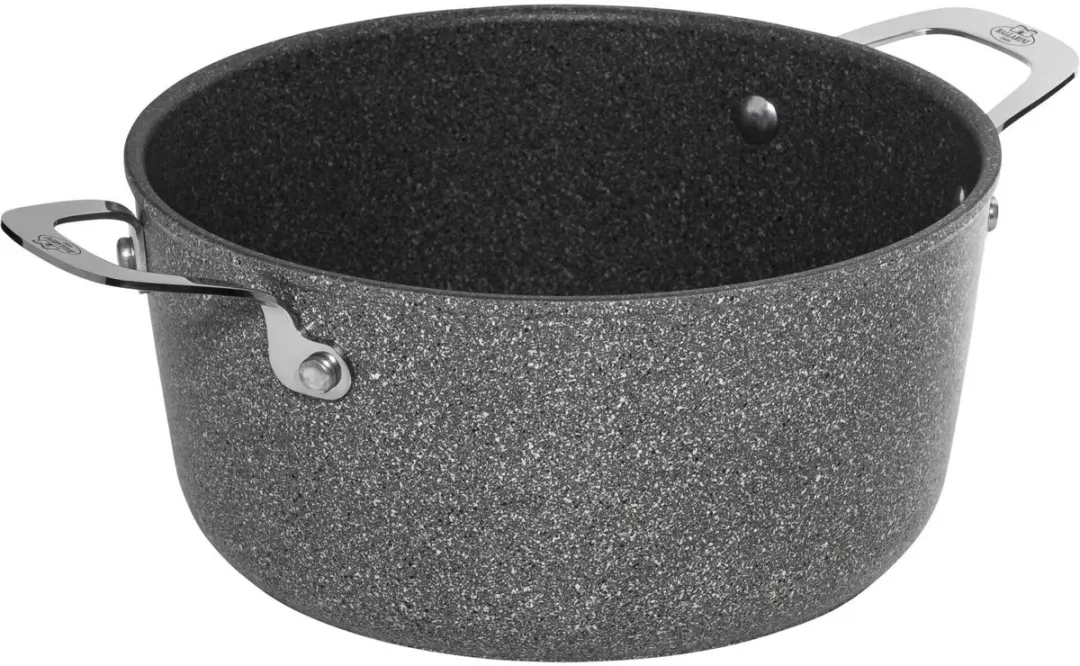 BALLARINI 75002-829-0 steelpan 4,7 l Rond Grijs
