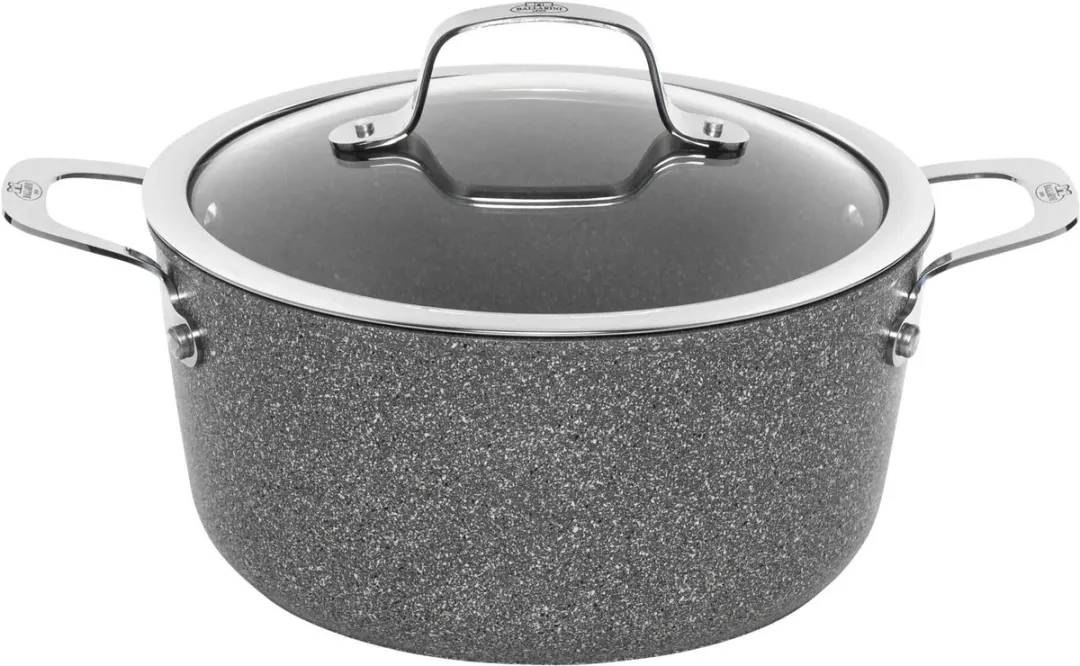 BALLARINI 75002-829-0 steelpan 4,7 l Rond Grijs